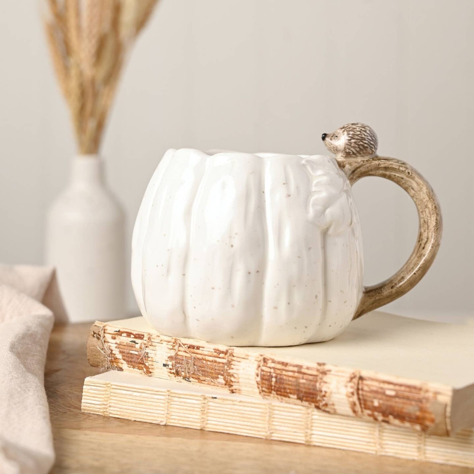 WIDDOP Widdop Country Living Pompoenmok met Egel op het Handvat
