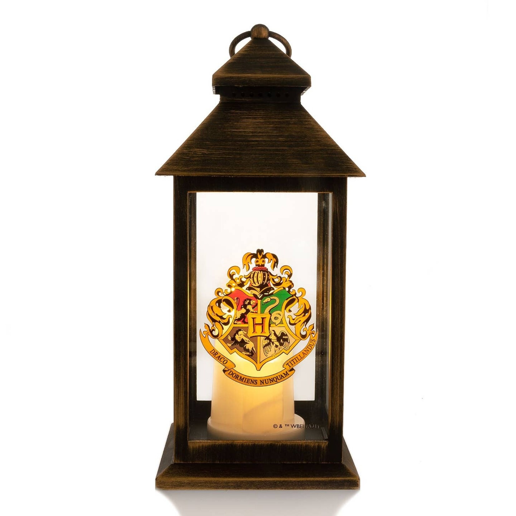 WIDDOP Harry Potter LED Lantaarn met Hogwarts Wapen 35 cm