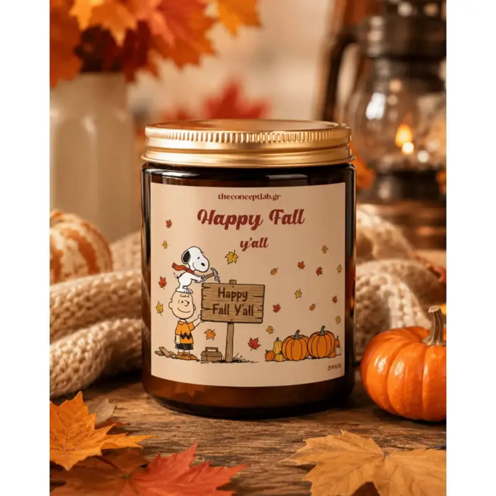 The Concept Lab The Concept Lab Snoopy Happy Fall Y’all Sojakaars 200 g