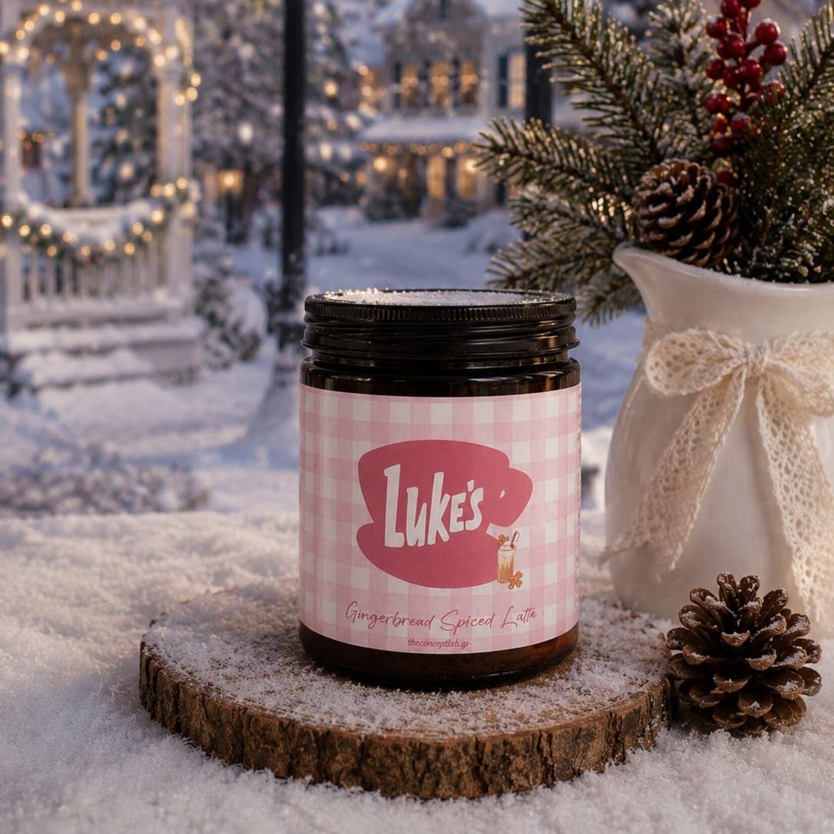 The Concept Lab The Concept Lab Geurkaars Luke's Gingerbread Spiced Latte 200 g