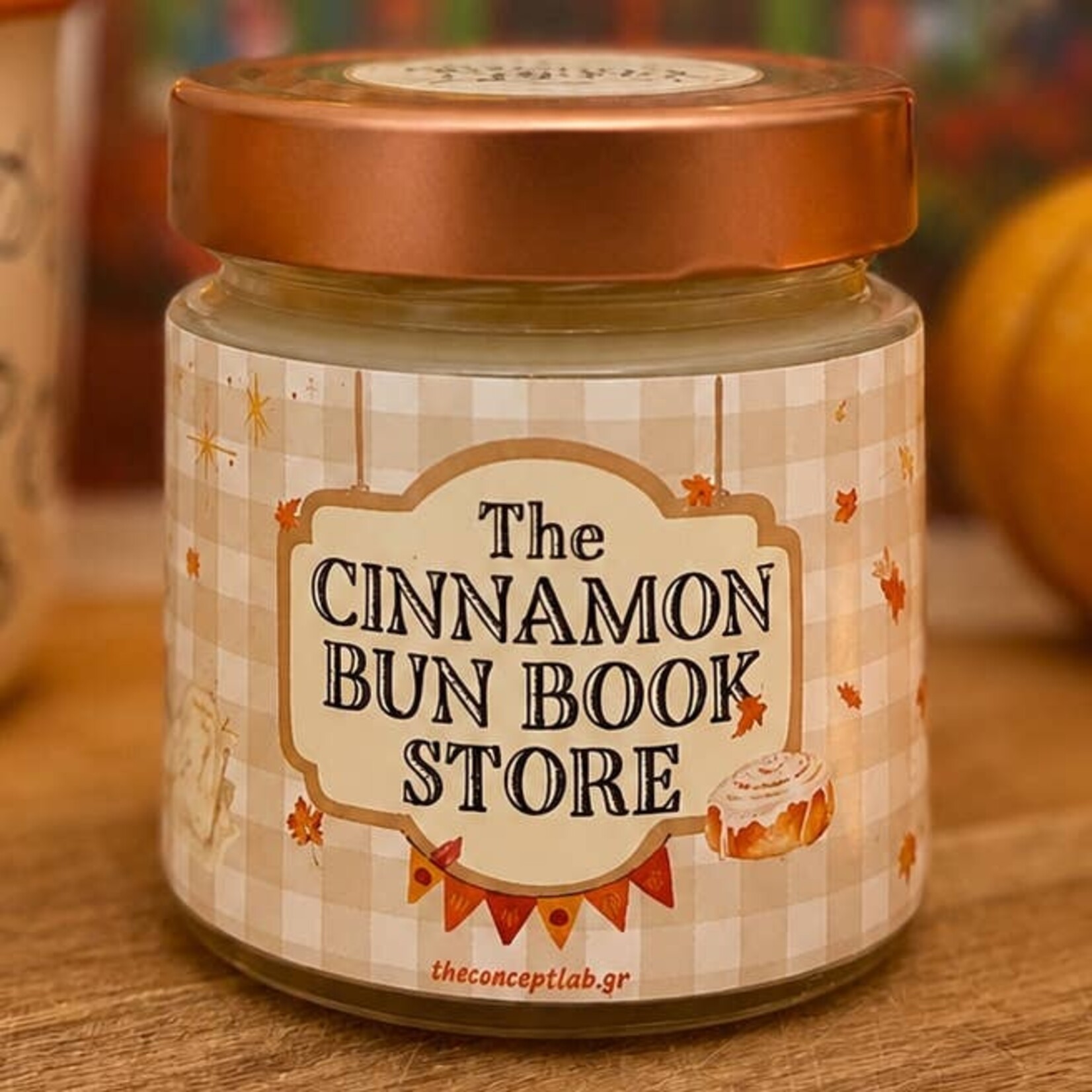 The Concept Lab The Concept Lab Geurkaars The Cinnamon Bun Bookstore 160 g