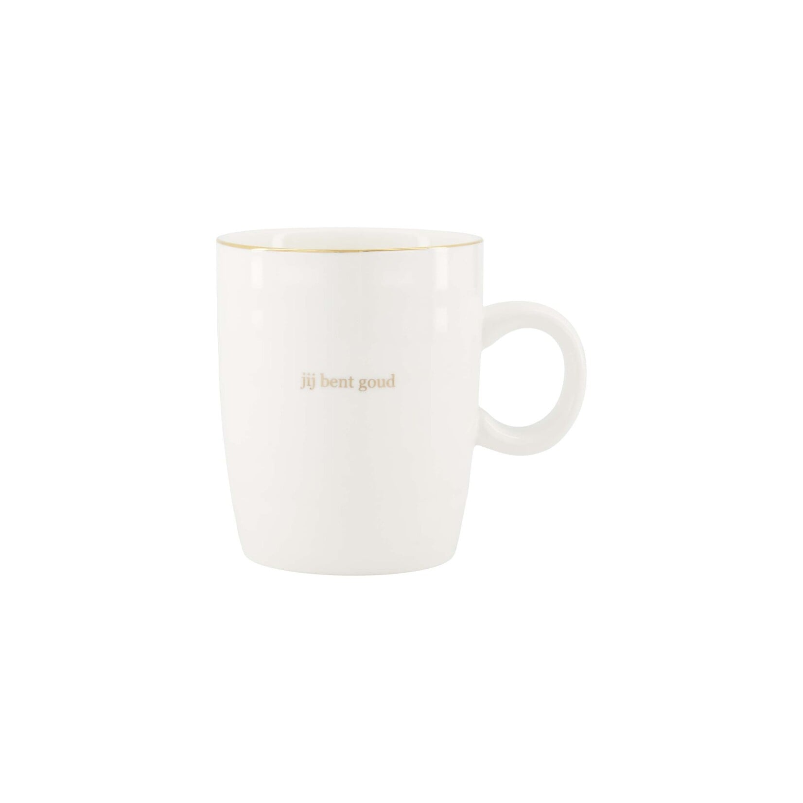 Zusss THEEMOK JIJ BENT GOUD WHITE/GOLD