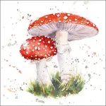 ambiente europe Servetten Vliegenzwam 33x33 cm