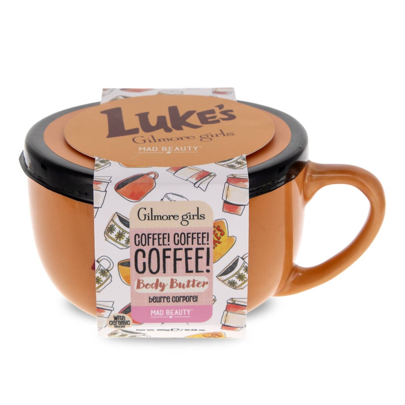 MAD BEAUTY LIMITED Gilmore Girls Luke’s Body Butter Peony & Cherry Blossom 300 g