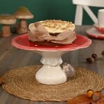 Widdop Country Living Taartplateau Paddenstoel & Egel