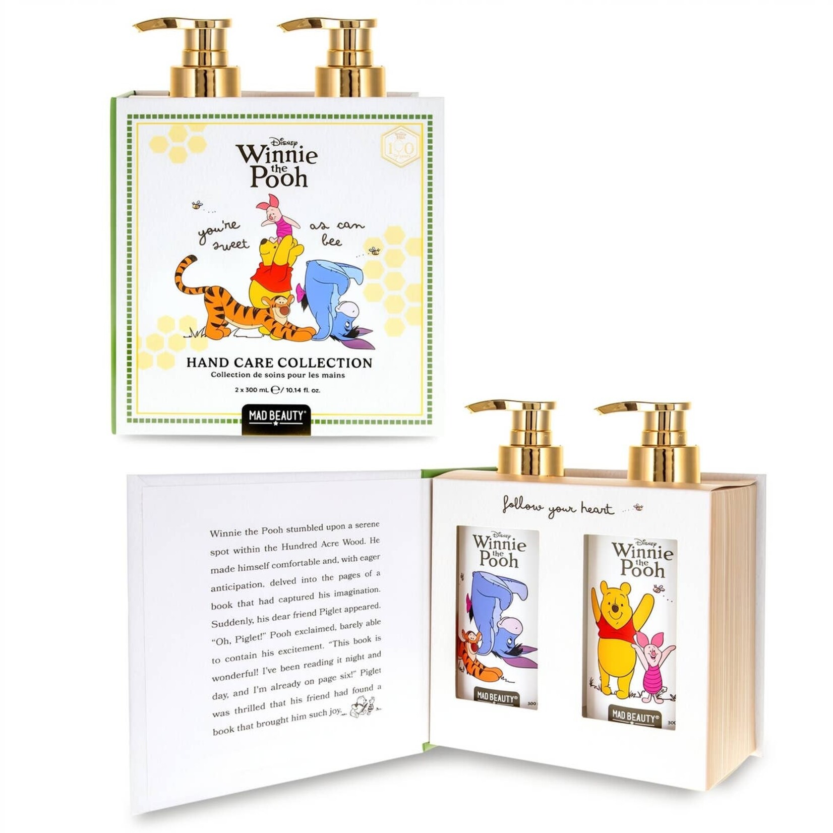 MAD BEAUTY LIMITED WINNIE DE POOH hand/lotion duo 100 th anniversary