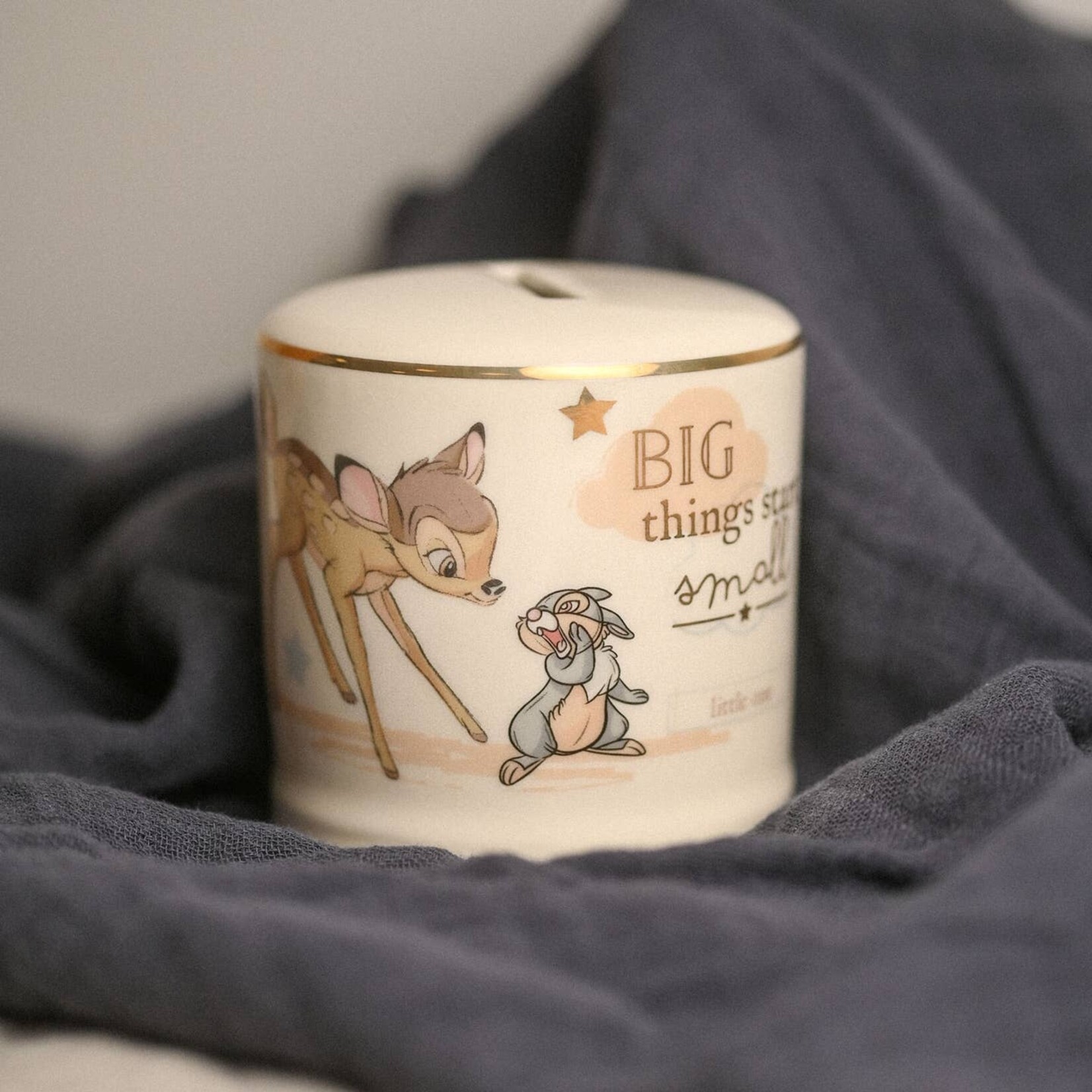 Disney Magical Moments Keramieken Spaarpot Bambi & Stampertje