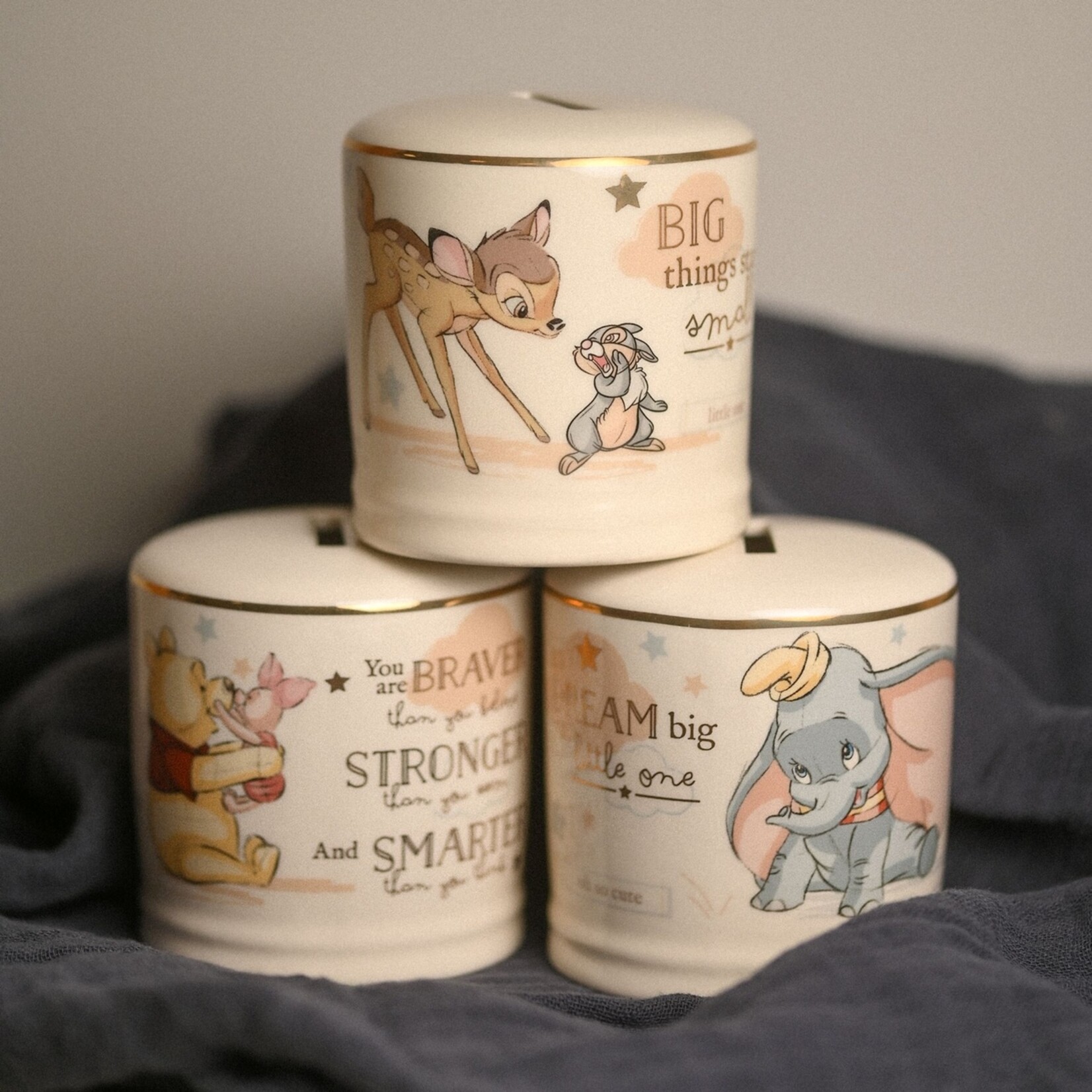 Disney Magical Moments Keramieken Spaarpot Bambi & Stampertje