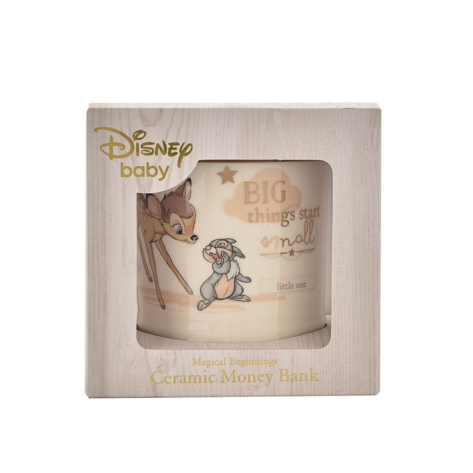 Disney Magical Moments Keramieken Spaarpot Bambi & Stampertje