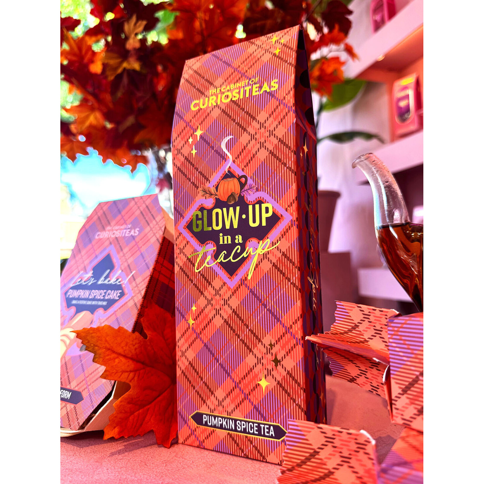 The Cabinet of Curiositeas Glow Up Tea Giftbox – Pumpkin Spice