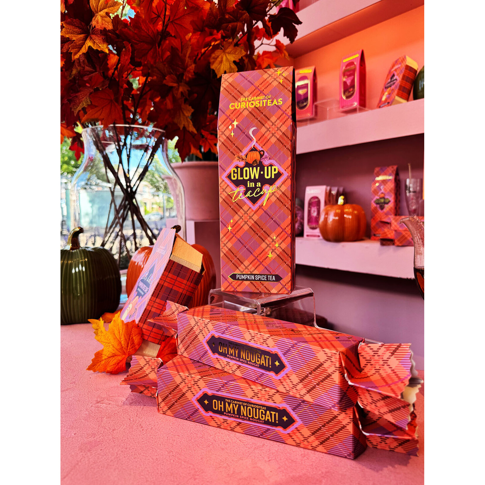 The Cabinet of Curiositeas Glow Up Tea Giftbox – Pumpkin Spice