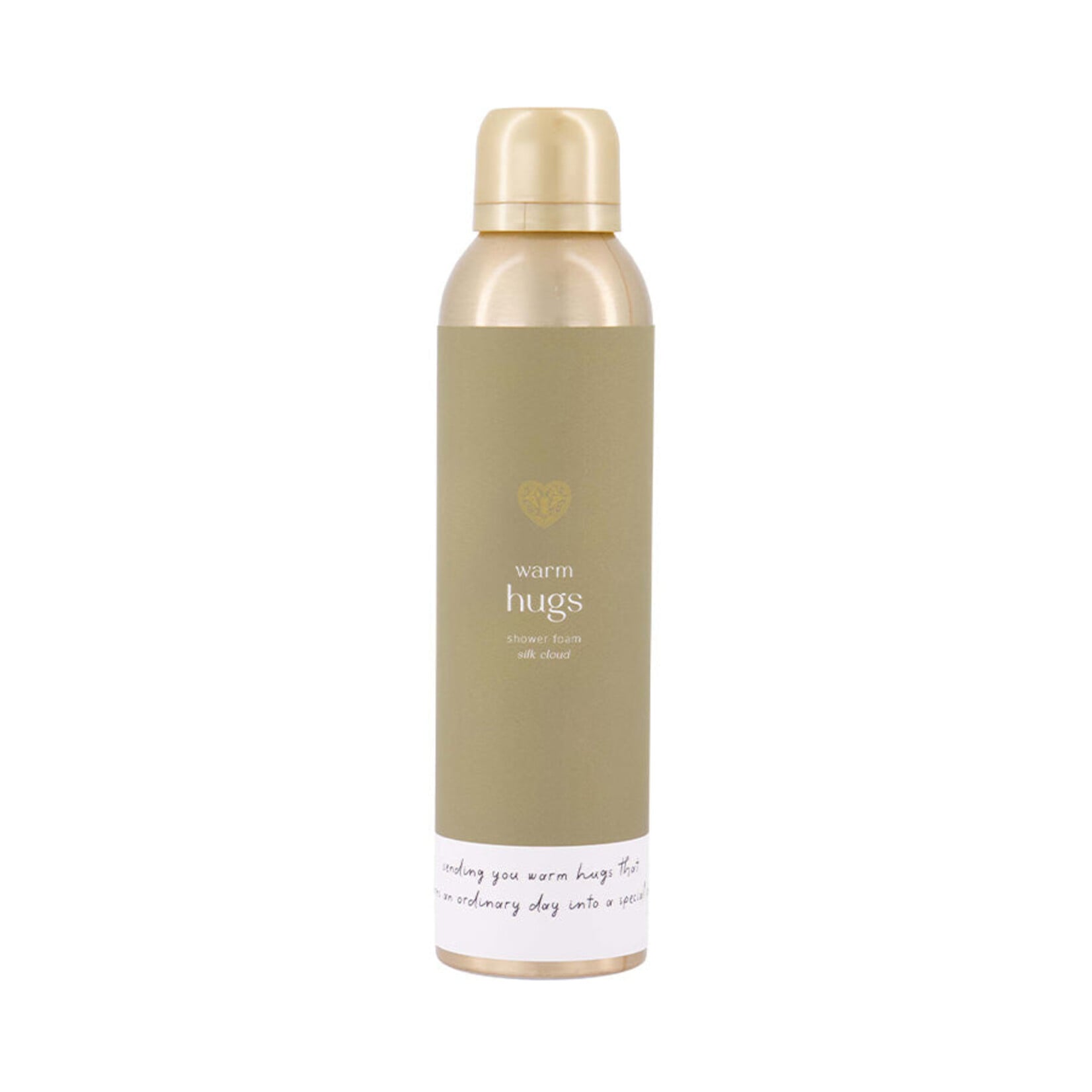 Zusss Doucheschuim Warm Hugs Groen/Goud – Zijde Wolk 200 ml