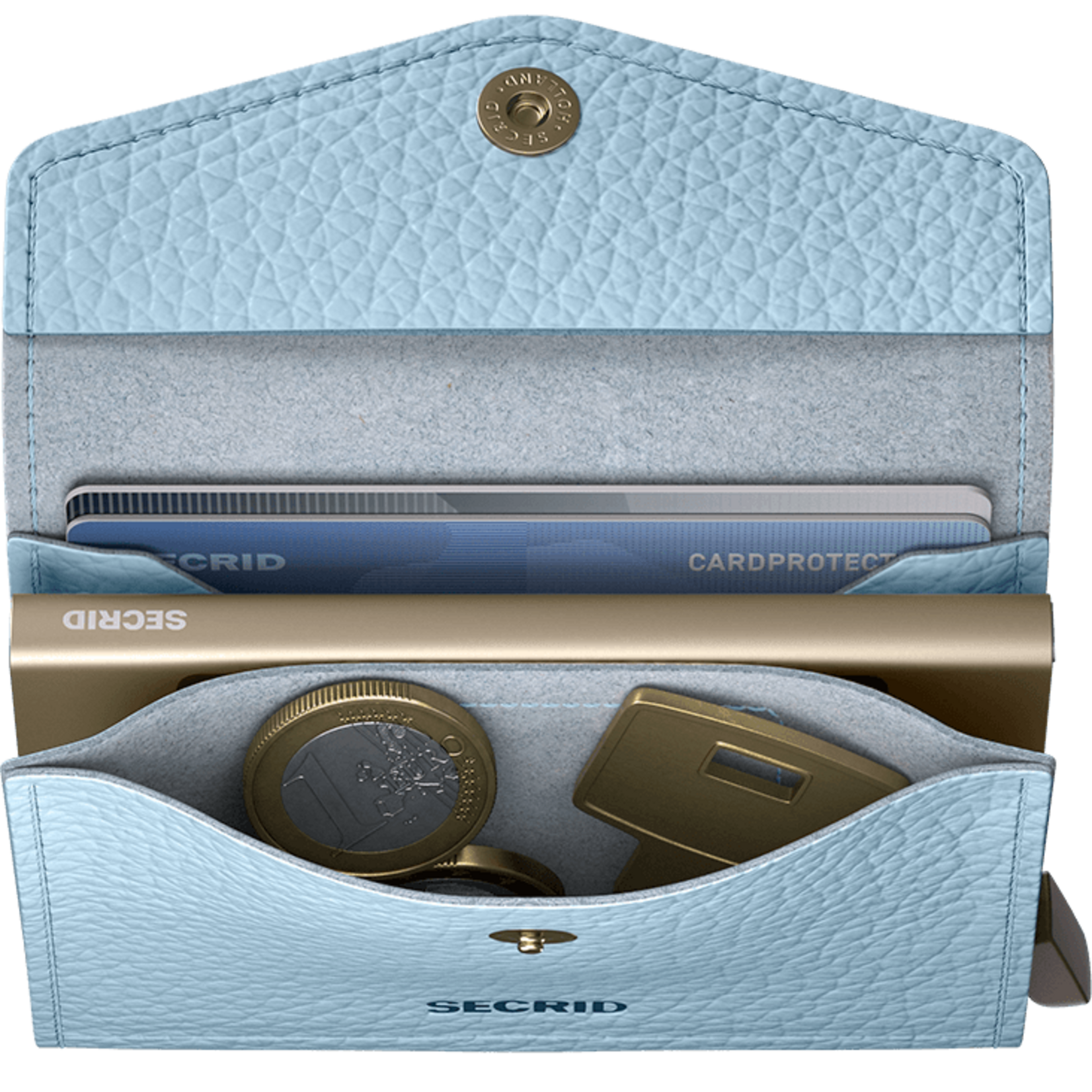 Secrid ENVELOPE PEBBLE ICE BLEU