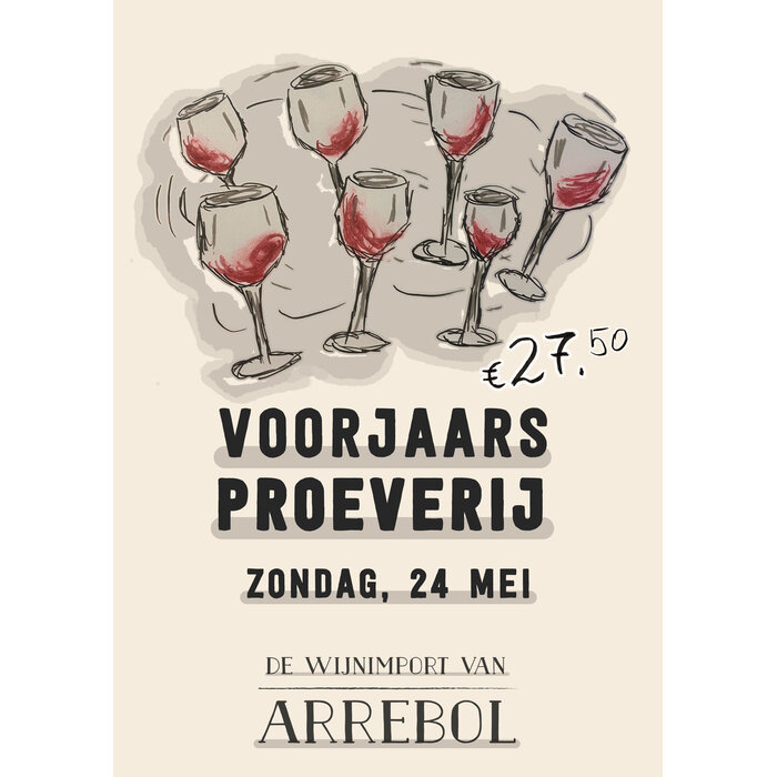 Voorjaarsproeverij Zondag 24 Mei 13:00 - 16:00