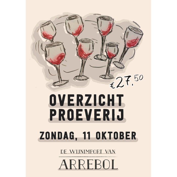 Najaarsproeverij Zondag 11 Oktober 16:15 - 19:00