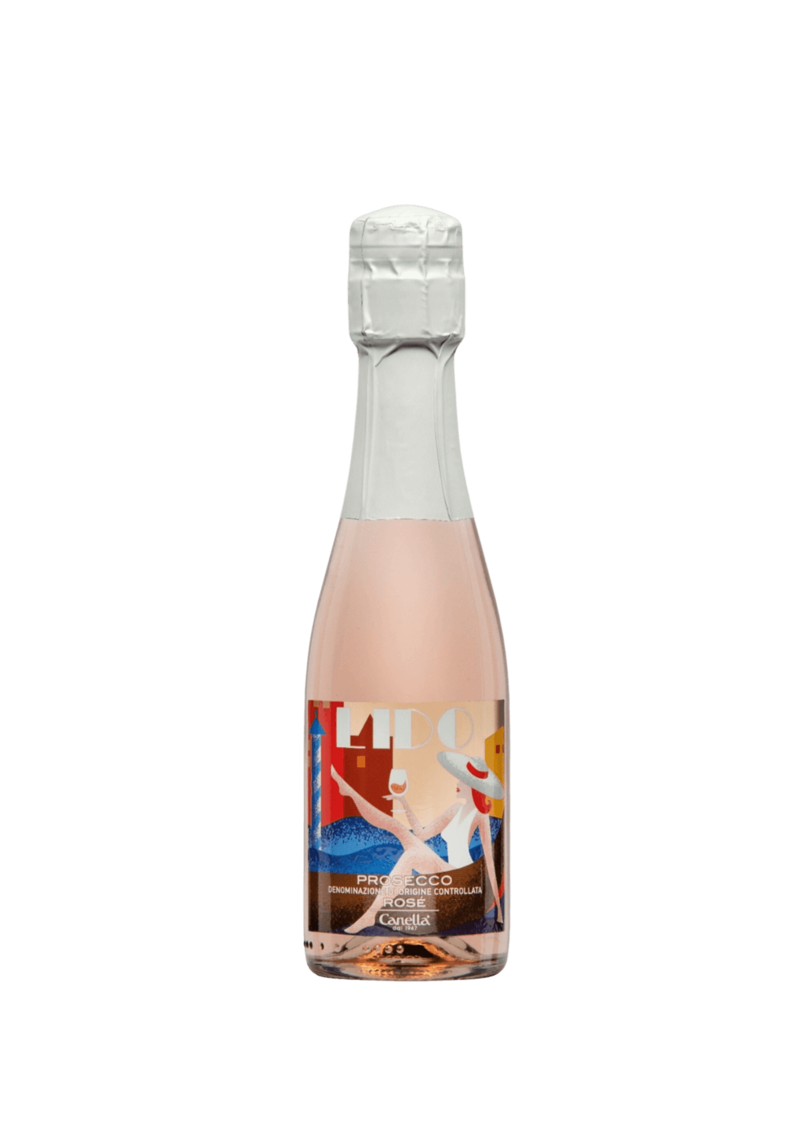 Canella LIDO Prosecco Spumante Rosé Millesimato Piccolo 20cl