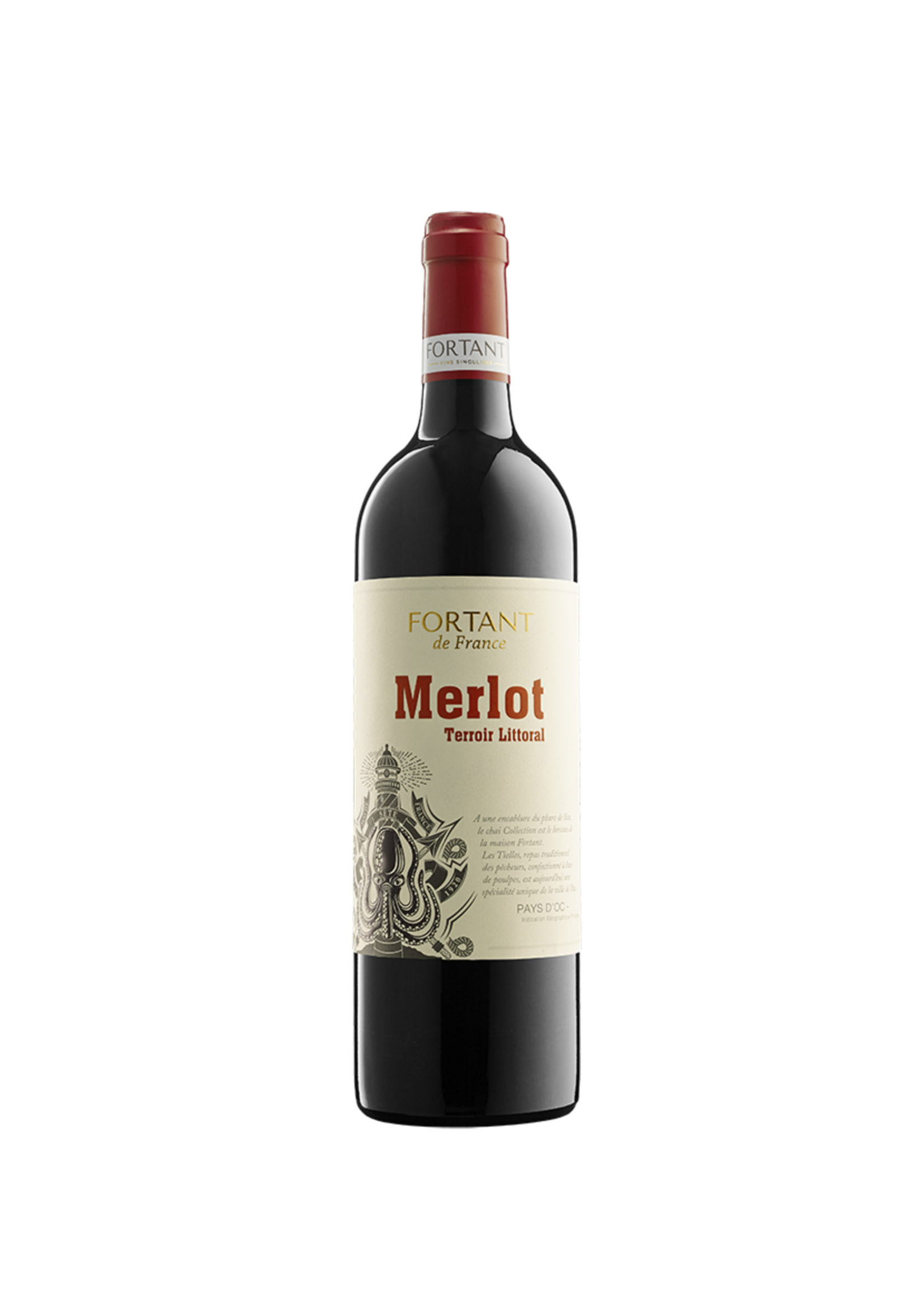 Maison Fortant Merlot Terroir Littoral Pays d'Oc