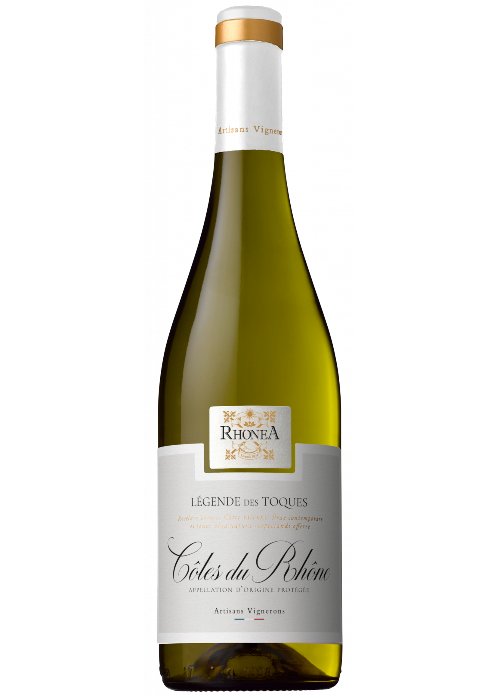 Rhonéa Côtes du Rhône Blanc Légende des Toques AOC