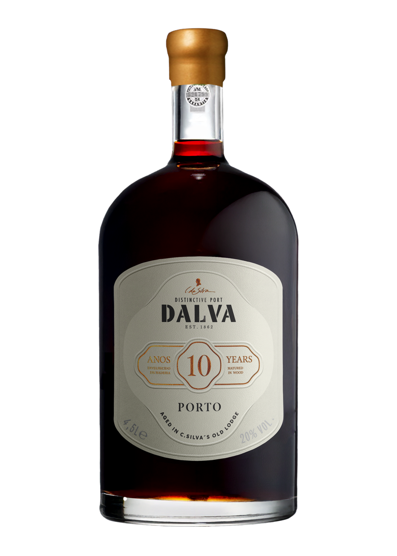 DALVA 10 Years Old 4,5 L. in kist
