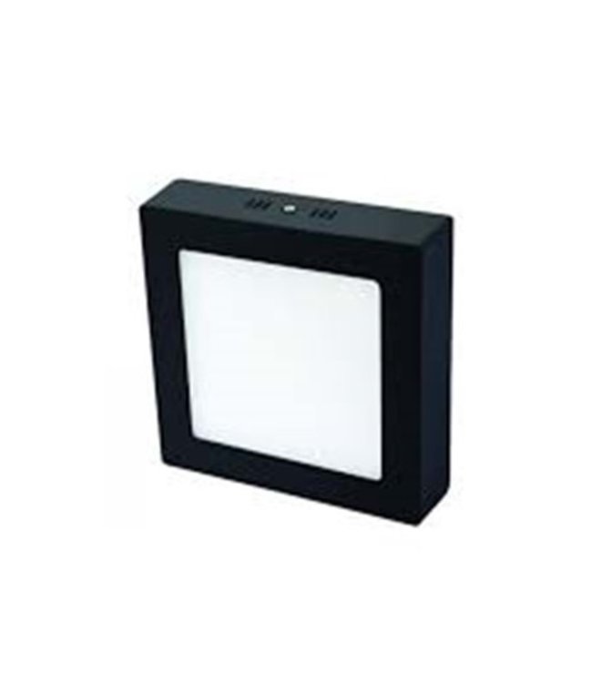 Horoz LED Surface Zwart  12W 6400K 100-265V