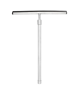 ALONI DOUCHE VLOER WISSER CHROME MET HOUDER 26X34.7CM