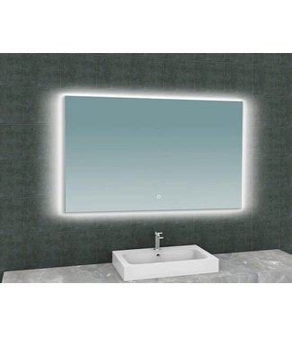 Tigris spiegel met LED en stopcontact 120 x 80 cm