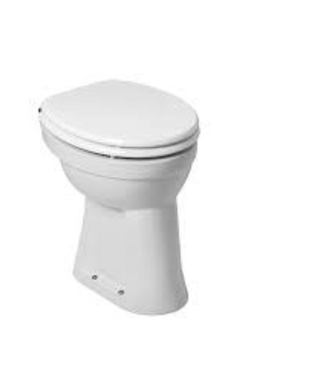 staande verhoogde toiletpot +6 AO wit