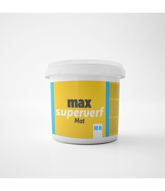 Max Superverf Mat Wit 10L