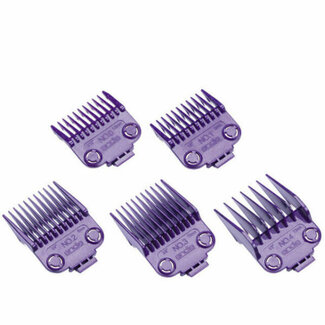 ANDIS Dual Magnet Small Combs, 5-Comb Set, SIZES: 0, 1, 2, 3, 4