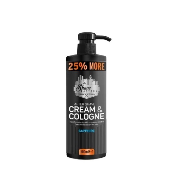 BARBER Crème Cologne SAPHIR - 500 ml