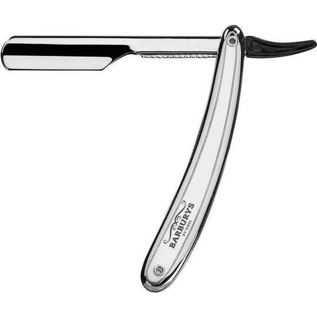 BARBURYS Agitator Razor Shavette Silver