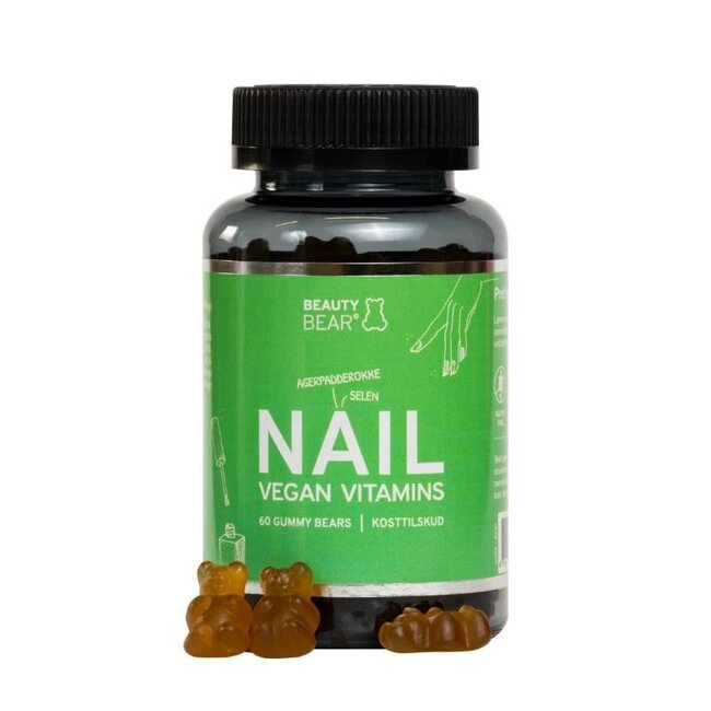 BEAUTY BEAR Nail Vitamines, 60 Gummies