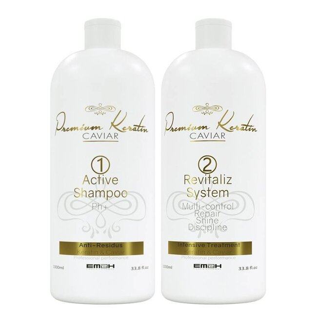 EM2H Keratin Caviar Kit 2 x 1000ml