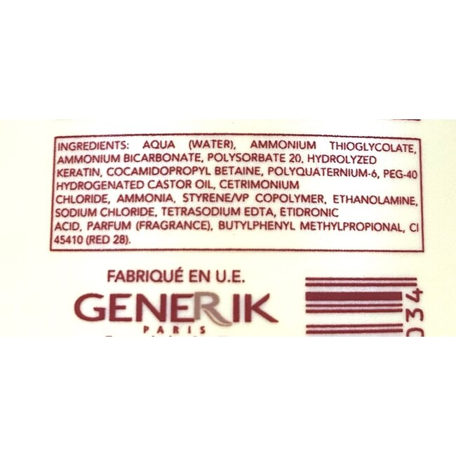 GENERIK Permanent, 1000ml - Neuralization