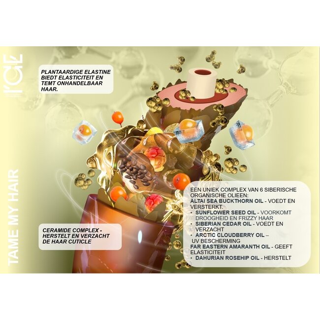 ICE-Professional TAME MY HAIR Masker, 750ml