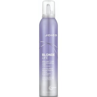 JOICO Blonde Life Brilliant Tone Violet Smoothing Foam, 200 ml