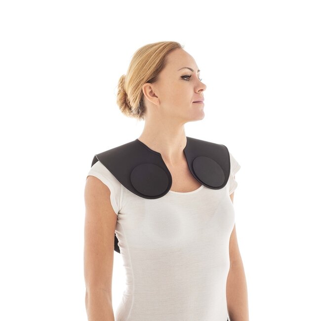 Cut Collar In Silicone Long