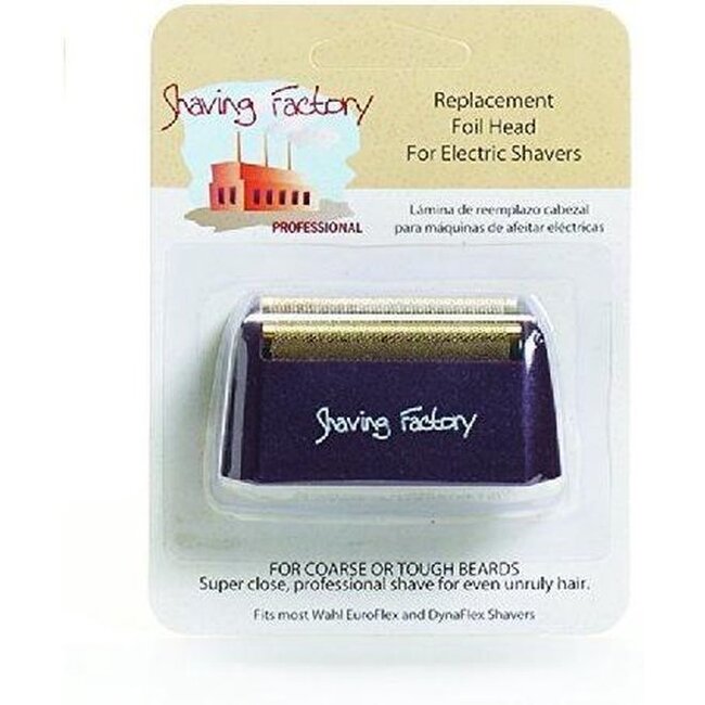 THE SHAVE FACTORY Replacement Foil Head for Wahl Shavers