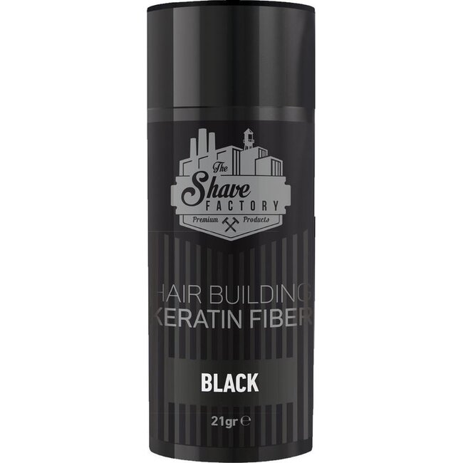 THE SHAVE FACTORY Hair Building Fibers - 21gr - Black