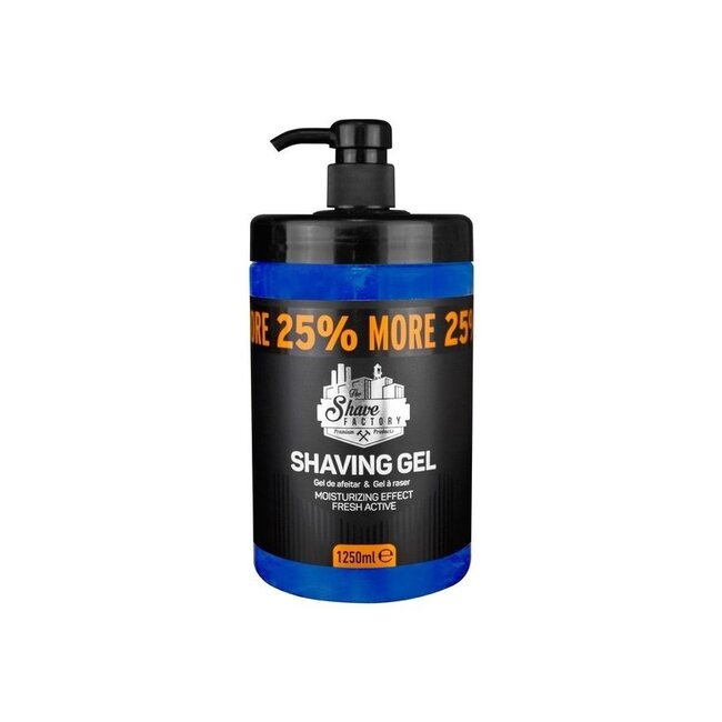 THE SHAVE FACTORY Gel de rasage 1250ml
