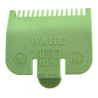 WAHL Attachment comb Nr. 0.5 - 1.5 mm lime green