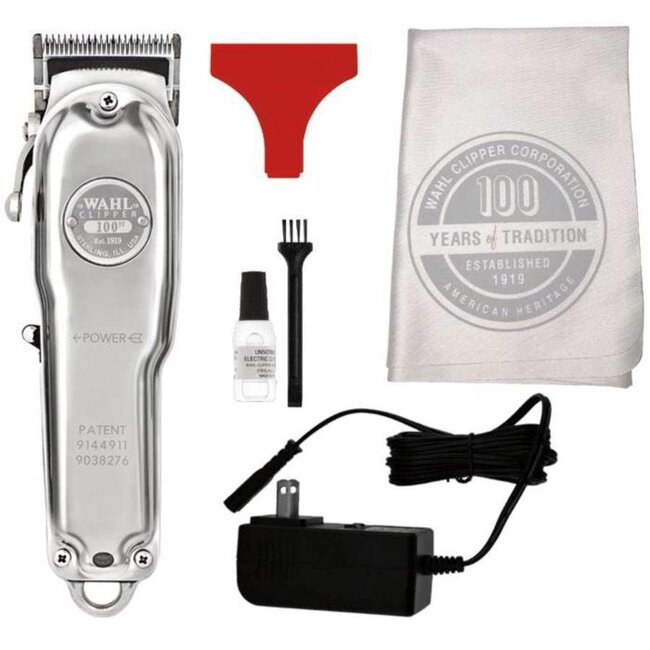 WAHL Cordless 100 Year Anniversary Clipper 81919-017 - Silver