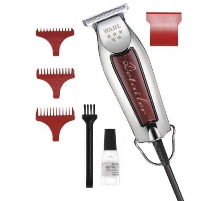 WAHL Trimmer Detailer Chrome / Rood