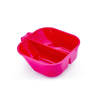 XANITALIA Paint Bin 2 Compartment / Red 700ml