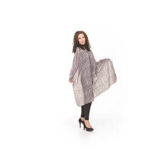 XANITALIA Hooded Coat - LEOPARD