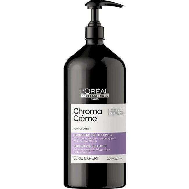 L'ORÉAL SE Chroma Creme Shampoo, 1500ml - Purple Tones