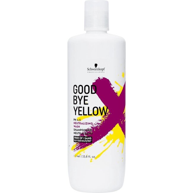 SCHWARZKOPF Goodbye Yellow Shampoo, 1000ml