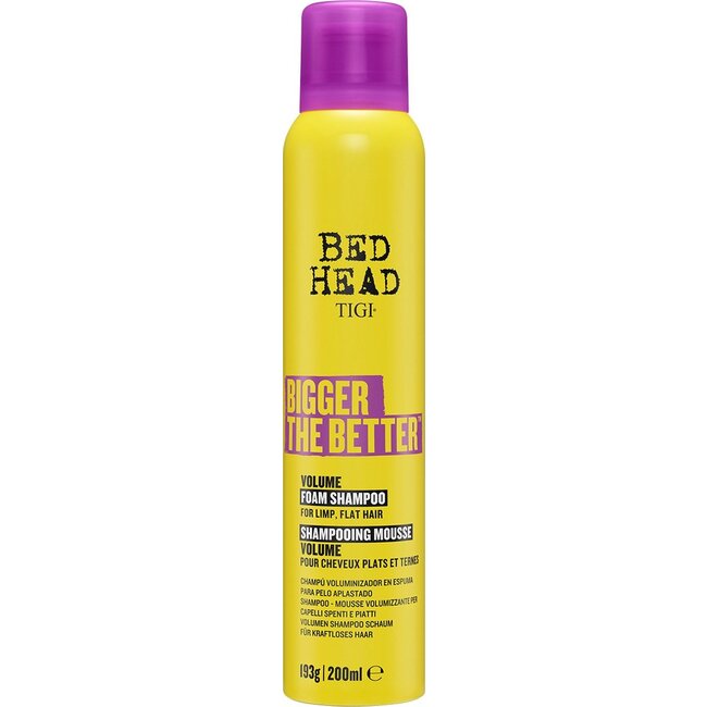 TIGI BED HEAD Bigger The Better Foam Shampoo - 200 ml