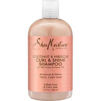 SHEA MOISTURE Coconut & Hibiscus Curl & Shine Shampoo - 384 ml