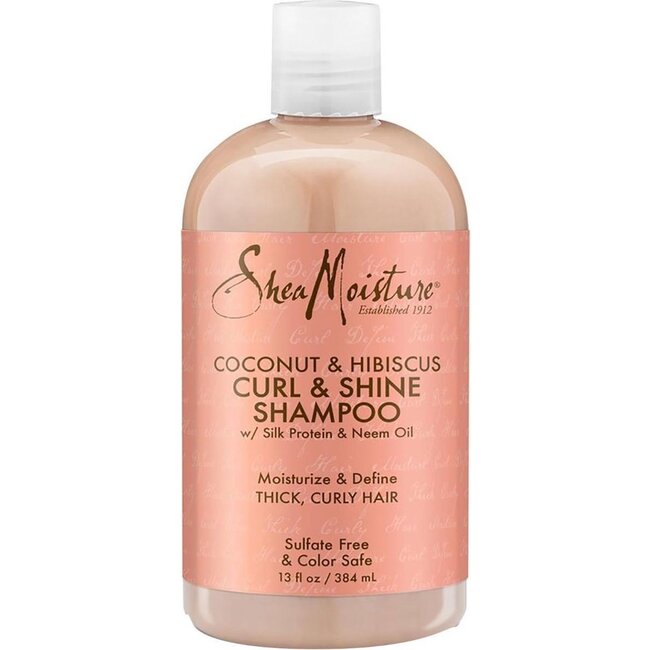 SHEA MOISTURE Coconut & Hibiscus Curl & Shine Shampoo - 384 ml